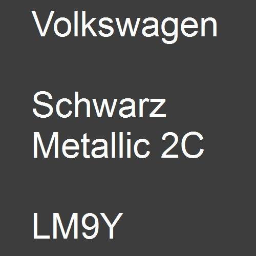 Volkswagen, Schwarz Metallic 2C, LM9Y.